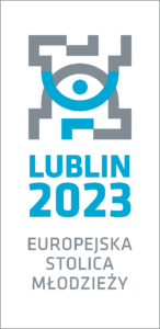 Logotyp Europejskiej Stolicy Młodzieży Lublin 2023
